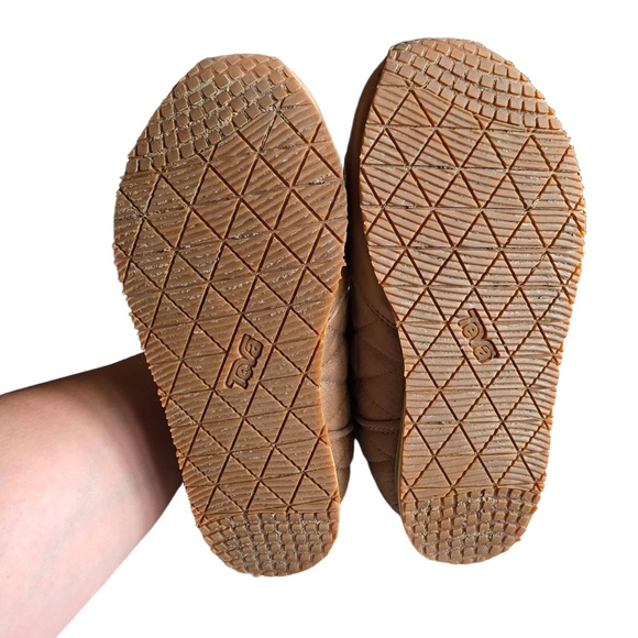 Teva Boots Womens US 5  Brown Quilted SlipOn Ankle‎ Outdoor Casual Gorpcore - Picture 3 of 12